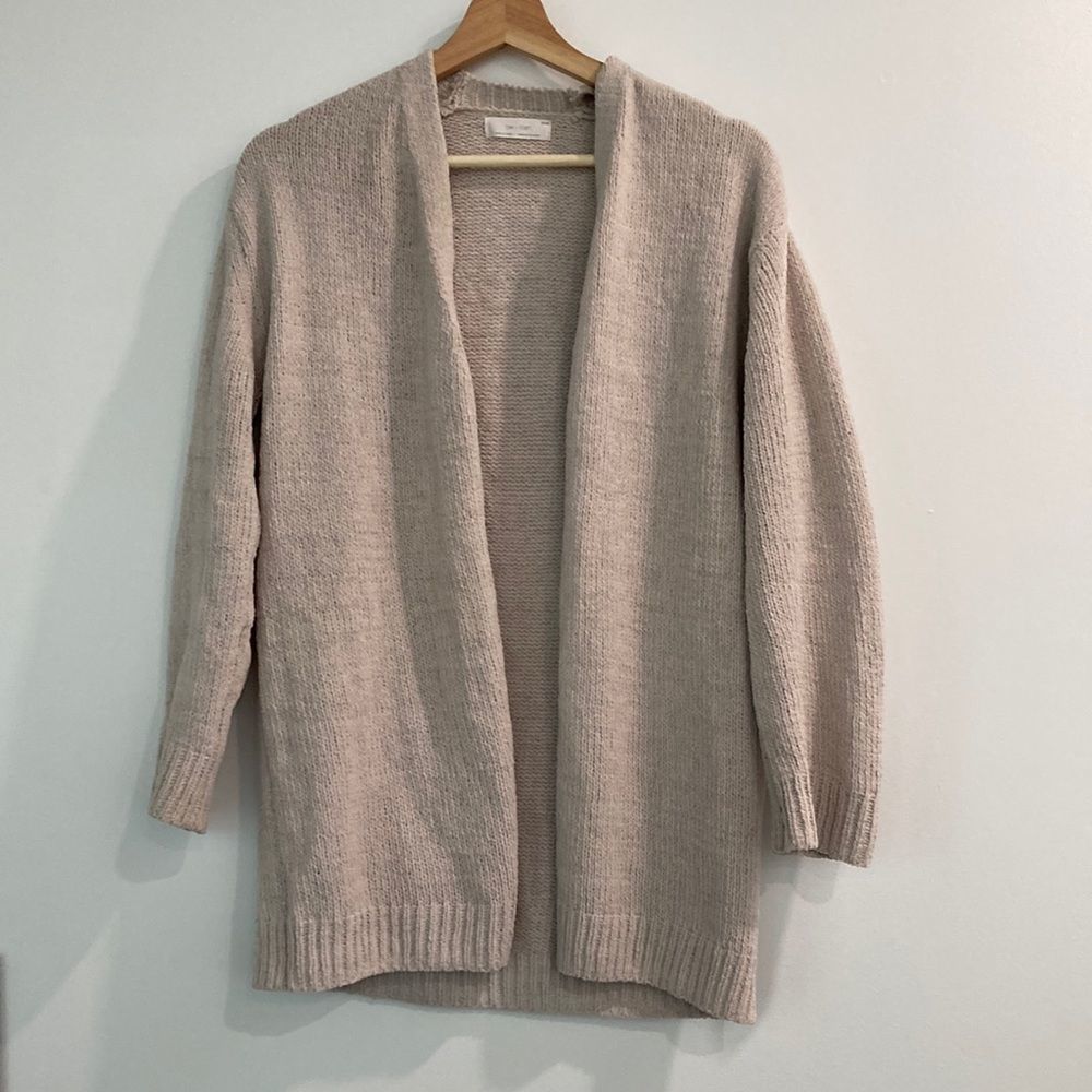 Oak & Fort Cream Cardigan